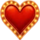 winnie the piggie las vegas heart symbol icon