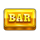 winning clover 5 hold and win bar symbol icon