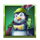 winter champions penguin symbol icon