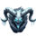 winter empress head symbol icon