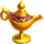 wish and spin fortune lamp symbol icon