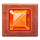 wish granted orange symbol icon