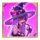 witchypoppins purple witch symbol icon