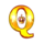 wizard riches q symbol icon