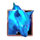 wolf and crown blue wolf symbol icon