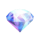 wolf and crown diamond symbol icon