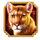 wolf fang desert mirage lion symbol icon