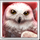 wolf fang snowfall owl symbol icon