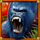 wolf fang spear of fire gorilla symbol icon