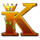 wolf fang spear of fire k symbol icon