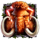wolf fang the origins mammoth symbol icon