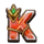 wolf fang the wild snow k symbol icon