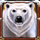 wolf fang the wild snow polar bear symbol icon