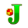 wolf fang volcano j symbol icon