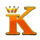 wolf fang volcano k symbol icon