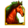 wolf gold ultimate horse symbol icon