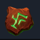 wolf hiding bonus buy green symbol icon