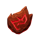 wolf hiding red rune symbol icon