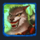 wolf hiding wolf symbol icon