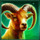 wolf night goat symbol icon