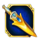 wolf queen sword symbol icon