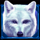 wolf riches white wolf symbol icon