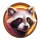wolf strike hold n win extra racoon symbol icon