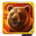 wolf treasure bear symbol icon