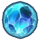 wolf treasure blue symbol icon