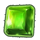 wolf treasure green symbol icon