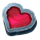wolf triple lock heart symbol icon
