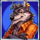 wolf triple lock wolf symbol icon