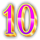 wonderland ten symbol icon