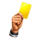 world football fortunes yellow card symbol icon