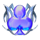 wrath of medusa blue symbol icon