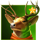 x mas buffalo deer symbol icon