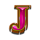 x mas buffalo j symbol icon