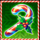 xmas burst candy symbol icon