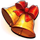 xmas cash 2 bell symbol icon