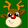 xmas cash deer symbol icon