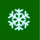 xmas cash snowflake symbol icon