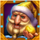 xmas dwarfs santa nugget symbol icon