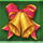 xmas joker bells symbol icon