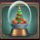 xmas magic snow globe symbol icon