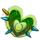 xtremeo green hearts symbol icon