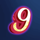 year of the rooster nine symbol icon