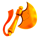 yin yang legends gold axe symbol icon