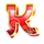 yin yang wild twins k symbol icon