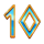 zeus fortune 10 symbol icon