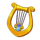 zeus fortune harp symbol icon